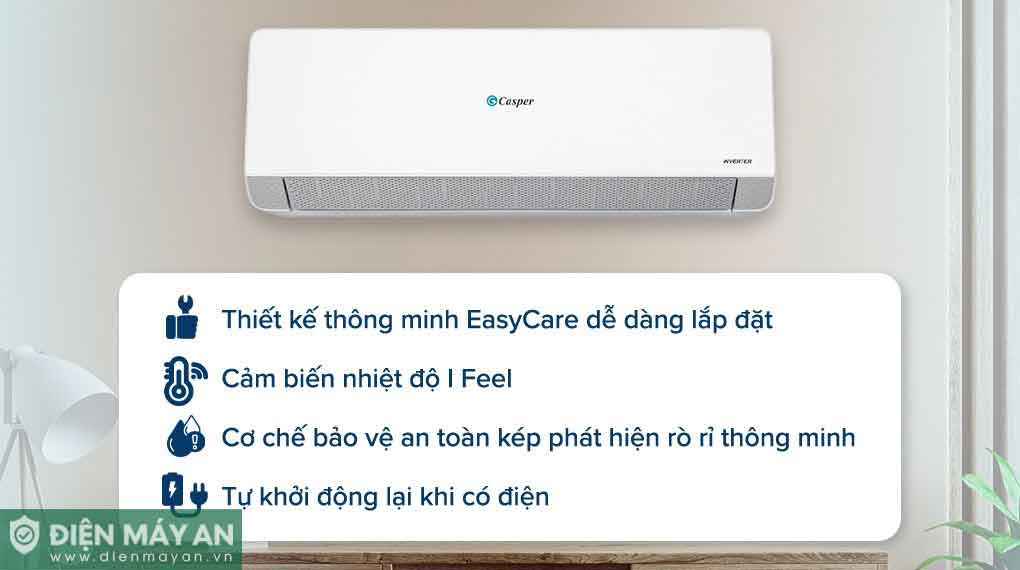 Điều Hòa Casper Inverter 18000 BTU 2 Chiều QH-18IU36A